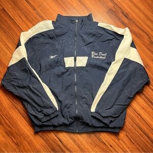 Vintage 90s Reebok Duke Blue Devils Windbreaker Jacket